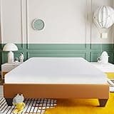 6" Firm Gel Memory Foam Mattress for Full Size Bed – White, Cooling Support, High-Density Base, Roll Compressed