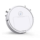 XRHDTQVVIG Cordless Vacuum Automatic Robot Vacuum Cleaner Smart Touch Sweeping Dry Wet Cleaning Machine 1000Pa Suction Charging Intelligent(White)
