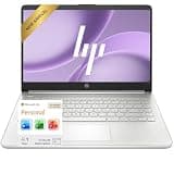 HP Ultrabook Laptop Computer • Microsoft 365 • 4GB RAM • Intel 4 Cores N100 CPU • 128GB SSD Storage • Windows 11 • Everyday Essential and High Performance