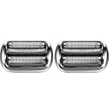 Series 7 Replacement Head 73S Replacement Shaver Head Compatible with Braun New Generation Series 7 Electric Shavers, Replacement Cassette Fit for 7020s 7025s 7027cs 7071cc 7075cc 7085cc(2PACK)