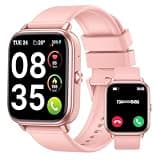 Smart Watch for Men Women (Answer/Make Calls), 1.83" HD Touchscreen Fitness Tracker, 480Hrs Playtime,112+ Sports Modes,Fitness &Tracker,Health,Sleep,Fitness Watch for Android/iOS,IP68 Waterproof,Pink