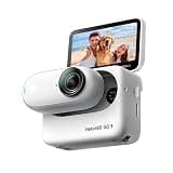 Insta360 GO 3 64GB – Vlogging Camera for Creators, Vloggers, Mini Action Camera with Flip Touchscreen, Light and Portable, Hands-Free POV, Mount Anywhere, Stabilization, Remote Preview, Waterproof