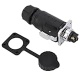 Omquot - IP68 waterproof industrial connector, 3 pin circular quick release connector for machines, servers, photovoltaic, energy storage