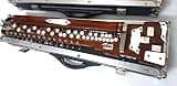 FULL-RANGE SHAHI BAAJA, INDIAN 36 INCH FANTASTIC ELECTRIC KEYBOARD GUITAR DULCIMER. PROFESSIONAL EDITION. SOLID BODY IN TEAK WOOD.