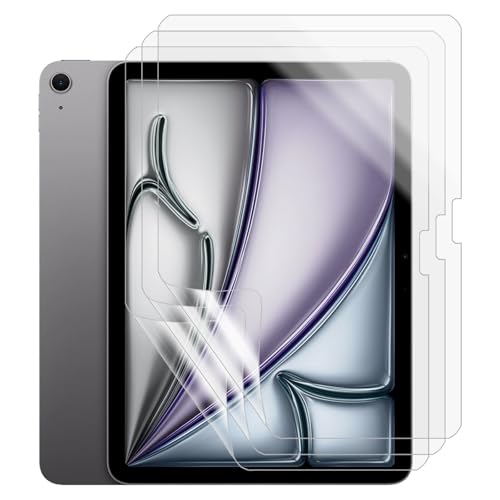 3pcs Soft Pet Film Screen Protector for Apple iPad Air 11 Inch 7th Gen M3 2025 2026 Guard Bulk