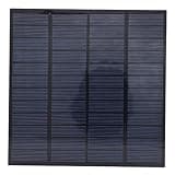 3W 12V Mini Polysilicon Solar Panel Module for DIY Projects, Portable Outdoor Charging for Lights, Toys, and Small Electronics