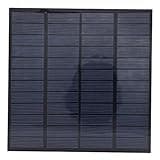 3W 12V Mini Polysilicon Solar Panel Module for DIY Projects, Portable Outdoor Charging for Lights, Toys, and Small Electronics