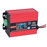 MPPT Solar Controller 48V 60V 72V Voltage Regulator 12-60V Input Premium 98% Efficiency Solar Panel for, Home, Off-Grid Camping