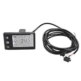 Omquot LCD E-Bike Mountain Bike Controller Rainproof Light Weight for 22.5Mm Handlebar ((24V/36V 250W/350W))