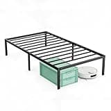 OLIXIS Twin Bed Frame, Heavy Duty Sturdy 12 Inch Metal Platform Bed Frames, Enhanced Stability & Noise-Free, Under-Bed Storage, No Box Spring Needed, Easy Assembly