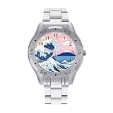 FekiLoot Watch for Men Big Face Stainless Steel Wrist Watch Personality