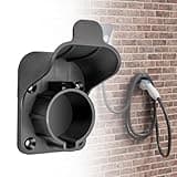 Anina EV Charger Holder SAE J1772 Charging Cable Organizer for Portable Electric Car Charger Cable Hanger Electric Vehicle Charging Cord Holder Wall-Mount Connector Space Saving