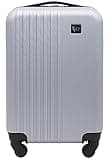 Travelers Club Cosmo Luggage, Silver-20, 20-Inch
