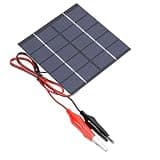 Changor Small Solar Panel 1.5W for Outdoor Devices Polycrystalline Silicon 3.94x3.94 Inches