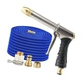Bloszen Garden Hose Nozzle High Pressure Water Hose Nozzle Washer Garden Thread for Washing Car Watering Plant Outdoor