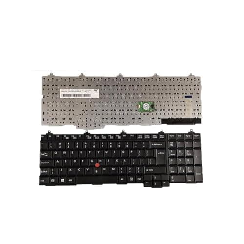 FILWY Replacement Keyboard Compatible with Celsius H720 and LifeBook E751 E752 E781 E782 UI Models