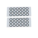 10000 Points Inside 12mm Outside 19mm 3D Scanner Positioning Targets, Target 3D Scan Tracking Dots Compatible for Complex Details