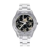 FekiLoot Watch for Men Big Face Stainless Steel Wrist Watch Personality