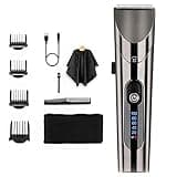 RASRGTRQ Hair Clipper Professional for Men Trimmer Stainless Steel Head Haircut Machine