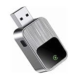Wireless Carplay Adapter for Toyota Highlander/Highlander Hybrid 2020 2021 2022 2023 2024 2025, 2-in-1 Car Play Adapter Dongle Plug and Play Android Auto Fast Connection Convert Wired to Wireless