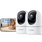 AOQEE 5G Cameras for Home Security Indoor, Pet Monitor w/Phone APP G5 2Pcs