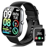 Jugeman Smart Watch for Men Women (Answer/Make Call), Fitness Watch with Heart Rate/Sleep Monitor/Pedometer/Calories-A01