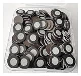 100pcs Handheld 3D Scanner 3D Magnetic Marker Reflex Point Marker Points Identify Tart Anchor Points 6mmx10mm for Complex Details