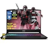 msi Katana 15 HX Gaming Laptop 15.6" QHD 165Hz (100% DCI-P3) Intel 16-core i7-14650HX (Beats i9-12900H) 64GB RAM 2TB SSD GeForce RTX 5070 DLSS4 (Up to 798 AI Tops) RGB Backlit USB-C Win11Pro ICP Hub