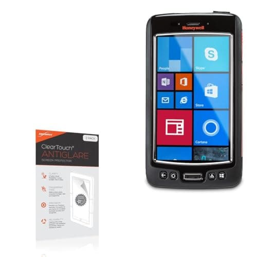 BoxWave Screen Protector Compatible With Honeywell Dolphin 75e - ClearTouch Anti-Glare (2-Pack), Anti-Fingerprint Matte Film Skin