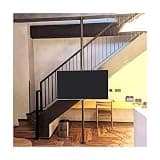 JDXQBLD Height Adjustable Tv Mount Stand, Tv Wall Rotating Base 360° Rotating Bracket - Swivel Screen Floor Stand, for 32-75 Inch Tvs, Max Vesa 600X400Mm