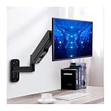 Monitor Stand Wall Mount Monitor Mount Bracket, Gas Spring Arm Monitor Bracket, Adjustable Monitor Bracket for 17-45 Inch LCD Led Screen Loading 2-12Kg Tv Stands