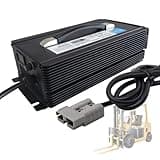 Forklift Charger 12V 60A/24V 50A/ 36V 40A/48V 30A/ 60V 25A/72V 20A High-Power Lead Acid Battery Chargers with 50A/120A/175A/350A Anderson Plug(60V 25A,50A)