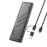 Ediloca EP1000 External Hard Drive 1TB,Portable Ssd,External Solid State Drives Up to 1000MB/s Read, Storage Expansion, Compatible w/USB-C Smartphones, PC, Mac, Tablets, Sleek & Sturdy Design