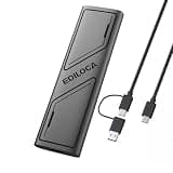 Ediloca EP1000 External Hard Drive 1TB,Portable Ssd,External Solid State Drives Up to 1000MB/s Read, Storage Expansion, Compatible w/USB-C Smartphones, PC, Mac, Tablets, Sleek & Sturdy Design