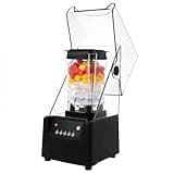 YSHUSTGY Professional Commercial Blender, 1.8L Smoothie Maker, 2600W, 110V