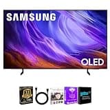 Samsung 65 Inch Class 4K OLED Smart TV Bundle with HDMI Cable, Streaming Bundle and 12 Month CPS Protection Plan, HDR OLED Display, WiFi Smart TV, Gaming Ready Home Theater Entertainment