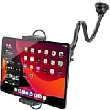 APPS2Car Upgraded Tablet Car Mount for iPad Truck Holder Long Arm Extension Strong Suction Cup Windshield Mount for 7-13 Inch Tablet iPad Pro Air Mini