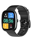 Fitness Tracker (No Bluetooth, No APP/Phone Required), 1.8" Fitness Watch with Steps Counter Heart Rate/Blood Oxygen/Sleep Monitor, 100 Sports, Stopwatch Pedometer for Men Women Waterproof (Black)