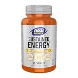 Now Foods Sports, Sustained Energy Energy Production* Mental Alertness* Sustained Release Caffeine with B Vitamins 90 Veg Capsules