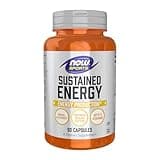 Now Foods Sports, Sustained Energy Energy Production* Mental Alertness* Sustained Release Caffeine with B Vitamins 90 Veg Capsules
