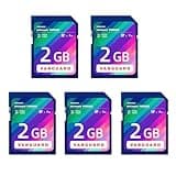 Nonihaiw 2GB SD Card, 10 Packs Class 4 2GB Flash Memory Card MLC Standard Secure Digital Cards Camera Card