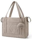 BAGSMART Diaper Bag Tote Puffer Tote Bag Lightweight Baby Bag with Insulated Pockets, Pacifier Case Stylish Multifunctional Hospital Bag for Labor and Delivery,Travel,Work