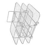 Air Fryer Rack,Compatible For Ninja, Air Fryer Multi-Layer Double Basket Air Fryer Accessories 304 Stainless Steel Grilling Rack Cooking