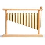 ENNBOM 20 Note Chime Wind Chime 20 Bars Instrument Percussion with Mallet (Gold)