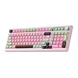 AULA Keyboard, Wireless Gaming Keyboard Creamy Bluetooth Computer Keyboards