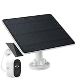 Camera Solar Panel - 360 Degree Adjustable IP66 Waterproof Wall Mount,Camera Solar Panel Charger - for Villa School Restaurant Hotel Store, Camping Light Power Bank