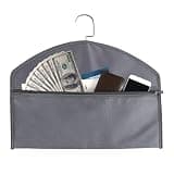 Hanger Safe,Secret Document Fireproof Waterproof Holder Safe - Cash Hiding Pocket, Portable Valuables Storage Bag for Closet, Home
