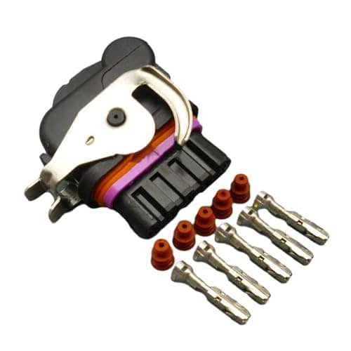jojobasec Replace 18242000000 5 Pin Wiper Motor Plug Generator Socket Waterproof Wiring Harness Auto Accessories