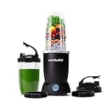 nutribullet Pro+ Personal Blender 1200W – Pulse Function, Auto Shut-Off, Nutrient Extractor for Smoothies, Shakes & Salsas – Includes 32 oz & 24 oz To-Go Cups, Matte Black