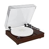 Fluance RT87 Reference High Fidelity Turntable Vinyl Record Player, Dual Plinth Isolation, VTA Adjustable Carbon Fiber Tonearm, AT-VM95ML Cartridge, Acrylic Platter, Speed Control Motor (Walnut)